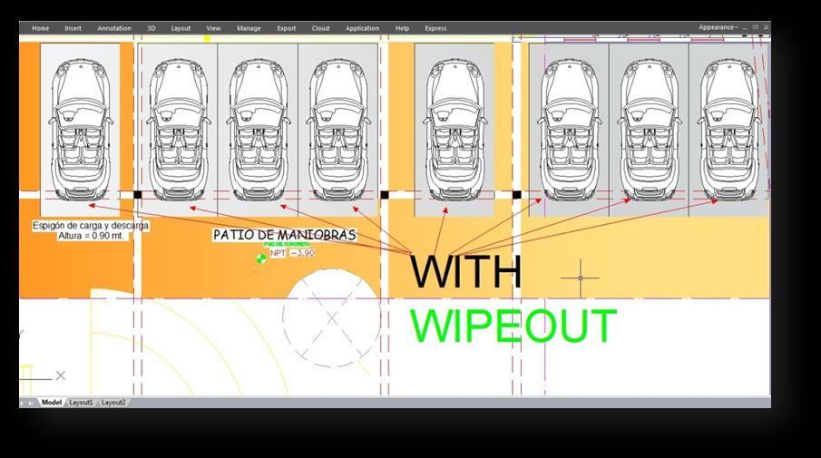 Wipeout Enhancement GstarCAD 2017 brings you the WIPEOUT command enhanced with more options.