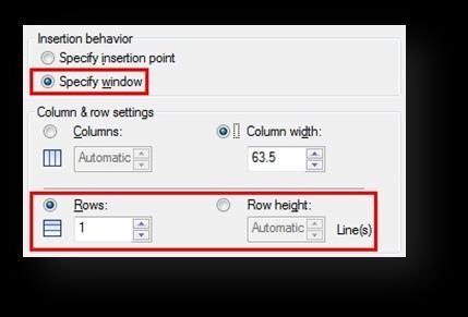 Rows: Specifies the number of rows.