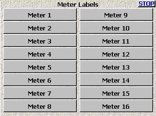 Zaxcom Deva User s Manual Chapter 3 Meter Labels page Page purpose: Opens a window that allows you to enter descriptive text for any or all of the meters.