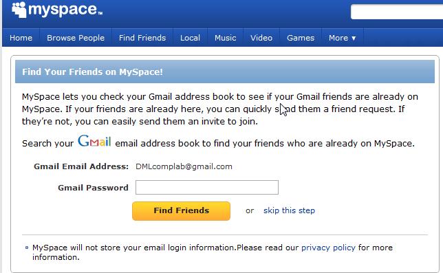 (Figure 5) If you want to opt out of this step, click on skip this step.