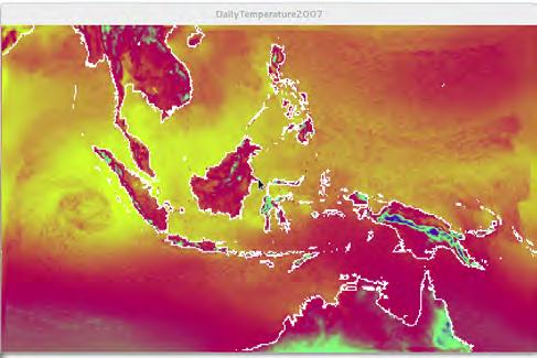 DOWNSCALED CLIMATE PROJECTION DATA Model