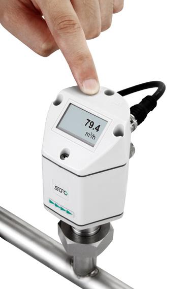 S 420 ECONOMIC FLOW/CONSUMTION SENSORS Features Easy and affordable installation Units freely selectable via keypad m³/h, m³/min, l/min, l/s, g/min, kg/s, cfm Compressed air counter up to