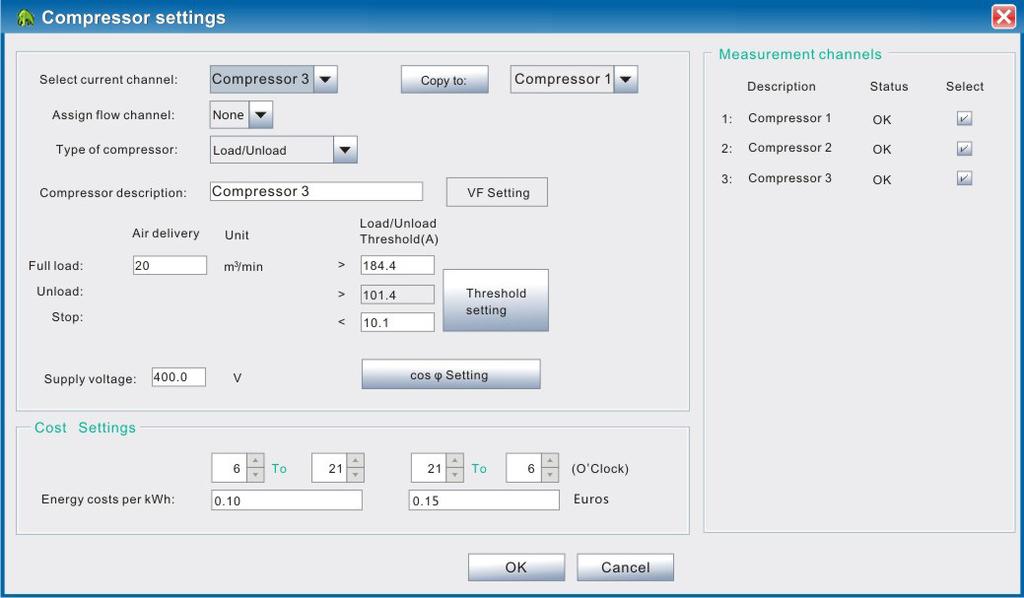 For more sophisticated compressor analyzes the CAA software oﬀers many features such as: