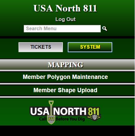 Once there click on Service Area Registration/Member Contact Update, this will take you to the login screen.