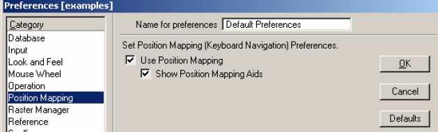 Positional keyboard navigation 13 Positional Keyboard Navigation allows you to select tools and tool settings without needing to move the mouse