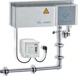 Compressed air quality Stationary solution with OIL-Check and DS 400 Description OIL-Check residual oil content measurement for vaporous residual oil content (DN 20-DN 40), 3-16 bar, 4.
