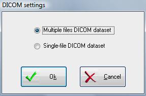 2. Exporting Dicom to a folder a.