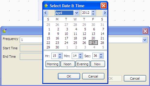 Thus, your Job will be executed based on the defined frequency within the set time duration. To configure Job scheduling, do the following: 1.
