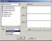 Addressing messages Callpilot users can access a variety of address books to address messages.