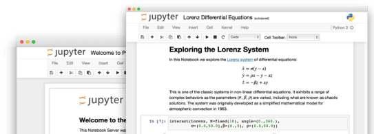 Future plans Jupyter Notebooks Web apps to create and share: live code