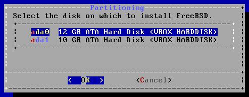 bsdinstall (FreeBSD 9) (6) Guided