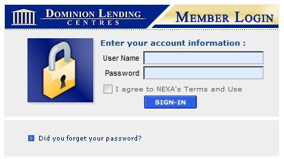 Logging In To access the DLC Client Manager, please log into the Dominion Lending Centres Intranet.