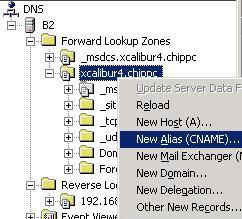 Map Xcalibur Server Name to DNS Use a CNAME (Alias) record to map your Front End Server to the name XCGLOBALL11.