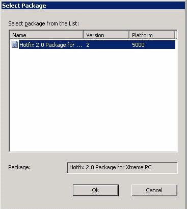 Configure Xcalibur Policy for Hotfix Software Deployment: Create a new Xcalibur Policy In the Policy Tree expand the Device Configuration \ OS Hotfix and Upgrades container.