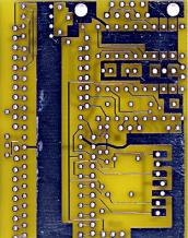 Parts Layout Reset Switch Pin 1 4.7K SMT resistors R1,R8,R9 Mega163 R4 1M (optional) R7 4.
