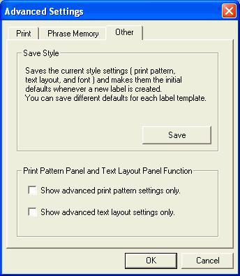 To configure advanced layout settings Use the following procedure to save the settings of a layout you create, and to control what appears when you click the and. 1.