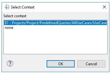 Rhapsody Model Manager Tech Jam c. In the Select Context window, click OK: 3. Cast Dependent Element to Requirement: a.
