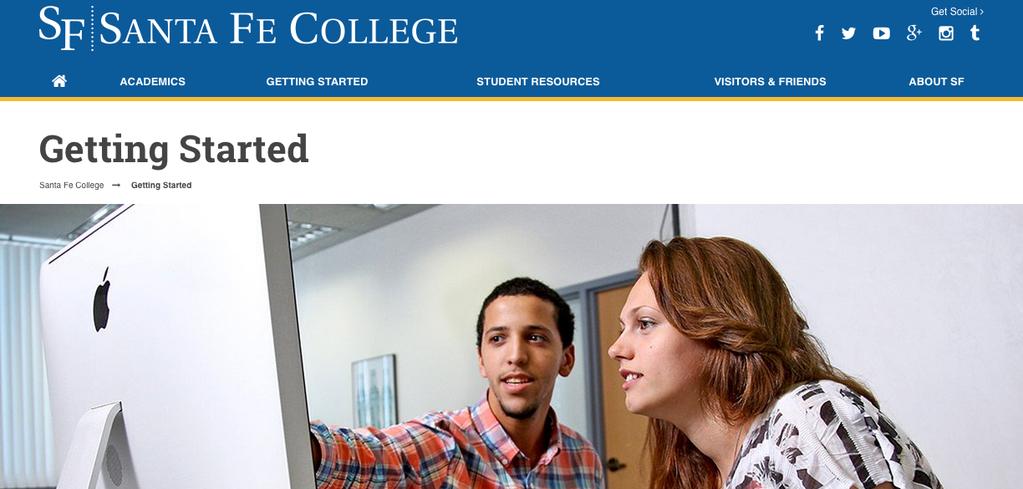 Case Study: Santa Fe College Managing the web presence of one of the largest public colleges in the nation was a complex task that often required the Communications and Creative Services team to