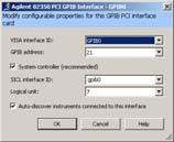 Connecting Instruments to GPIB 4 4 Configure GPIB Interface Cards (Optional) Use Agilent Connection Expert to configure installed GPIB interface card parameters.
