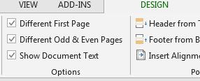 Page Numbers: Usually, books have page numbers on the outside edges. To modify your document to do the same: Scroll down to page 5 and click so that the insertion point is at the bottom of the page.