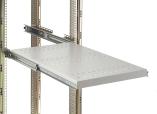 lite abinet elescopic Shelving an be fixed in place using standard M6 nut & bolt - weight loading capacity 45kgs. 1 x Shelf 1.