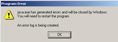 Wait a few moments and the server will eventually stop. 51. Click OK if a Problem Error dialog appears. 52.