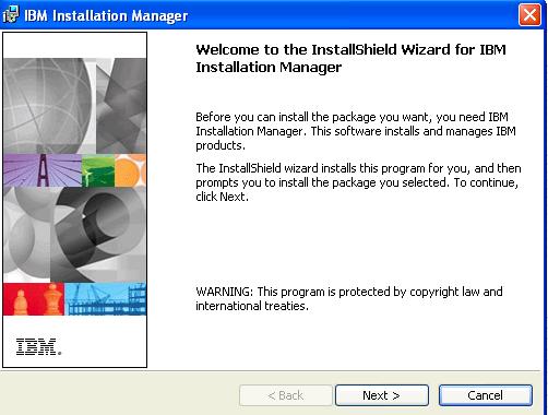 3. The Welcome to InstallShield Wizard for