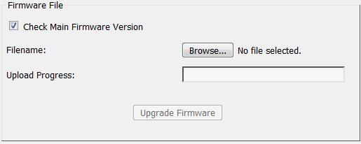 Device IP Card Firmware Upgrade As new versions of the firmware become available, they can be downloaded from our website. Check the website regularly to find the latest information and packages.