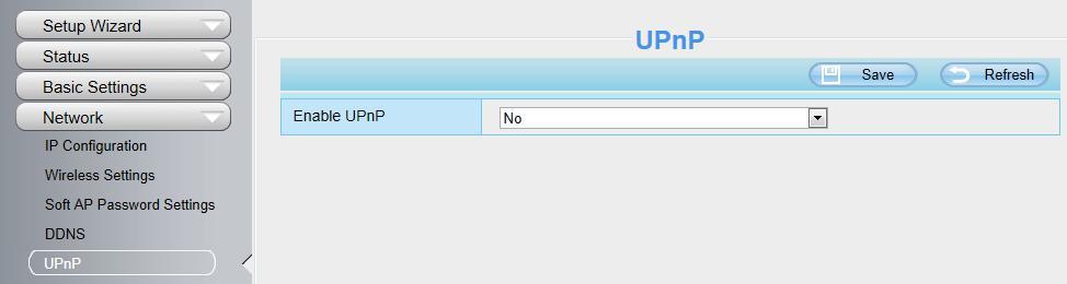 Enable UPnP and DDNS in the camera s settings page.