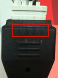 Enable sound detection need this cable to connect to the alarm device (door sensor,