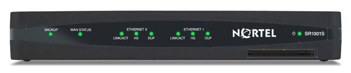 Nortel s Secure Router Portfolio Consolidating and Simplifying Branch Locations High performance mid-range router