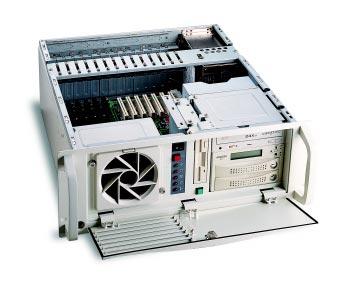 IEC-830B 19"Fault Resilient and Shielded Rackmount Chassis with three 5¼"and three 3½" drive bays Barebone for Passive Backplane Cooling fan with removable air-filter Power switch, Reset switch, HDD