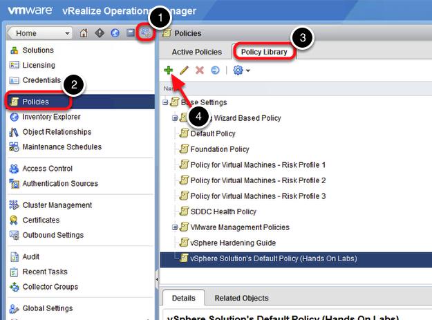 Mission 4: Creating the new Application Policy 1. Click on Administration icon. 2.