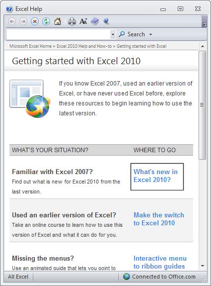 Excel 2010 Foundation Page 24 Click on the