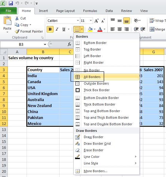 Excel 2010 Foundation Page 71 Your data will now look like this.