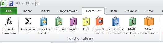 Excel 2010 Foundation Page 99 Functions What are functions? A function allows you to calculate a result such as adding numbers together, or finding the average of a range of numbers.