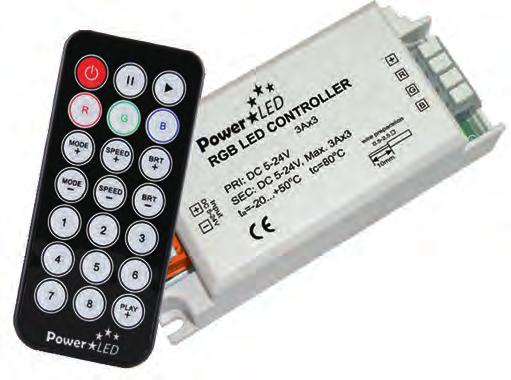 buttons H Easy to pair dimmer unit with more controllers H Over temperature, overload and short