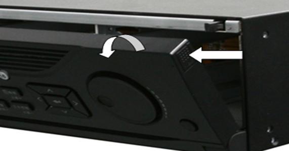 5. Repeat the above steps to install other hard disks onto the NVR.