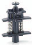 756 THREADED ADAPTER MECHANICAL ACCESSORIES EA 19/25 Elastic suspension for shaft diameter of 19-25 mm, incl. MKV 11... Art.-No. 407.194 EA 37 Elastic suspension for MC 840... Art.-No. 452.955 NR.