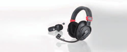 This new option, available throughout the range guarantees that an operator s hearing is protected when the headphone is used over a prolonged period.