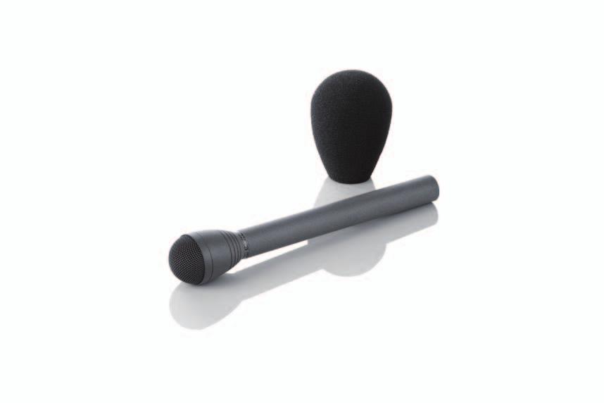 Reporter s Reporter s M 58 Dynamic ENG/EFP M 59 Dynamic directional microphone for critical demands Moving coil transducer Internal shockmount reduces handling noise Extended frequency response with