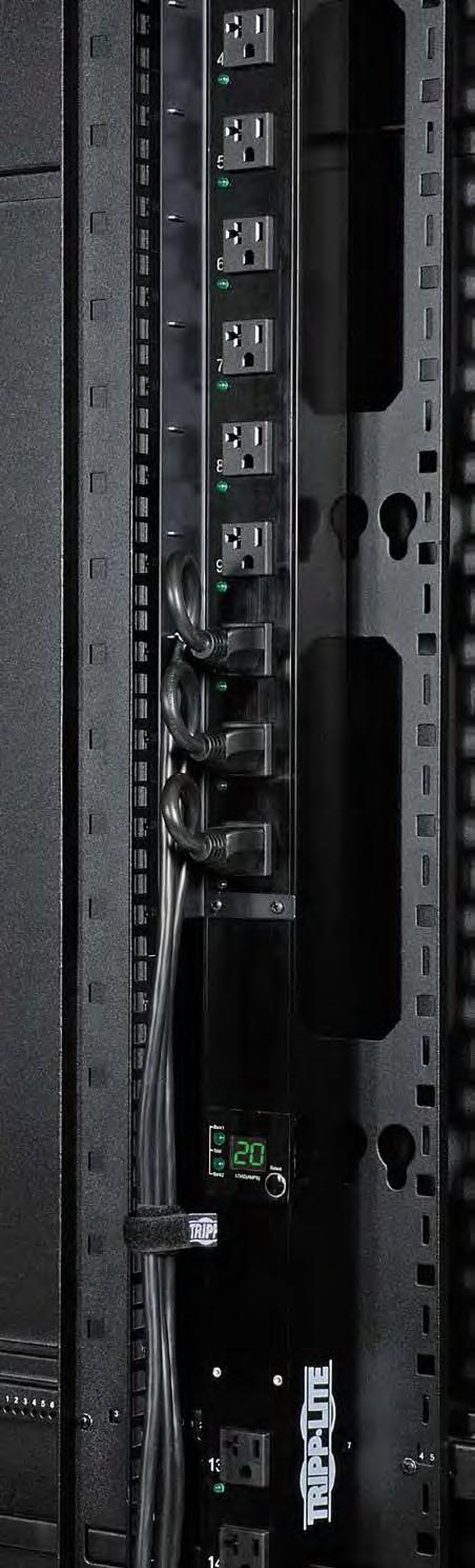 INTRODUCTION Tripp Lite Rack increase the availability, efficiency and manageability of equipment in data centers and other high-density IT environments.