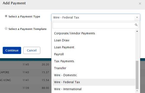 A federal tax wire payment is an electronic tax payment to the federal