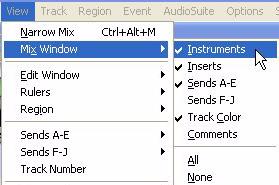 To create an Instrument track and configure it for recording: 1 Choose Setup > MIDI > Input Devices and make sure your input device is selected in the MIDI Input Enable window, and click OK.
