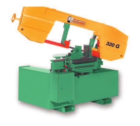 Model 320 Series Metal Bandsawing Machines The 320 Series steel bandsawing machines are slightly smaller versions of the 335 & 410 Series designed and manufactured for lighter duty operations.
