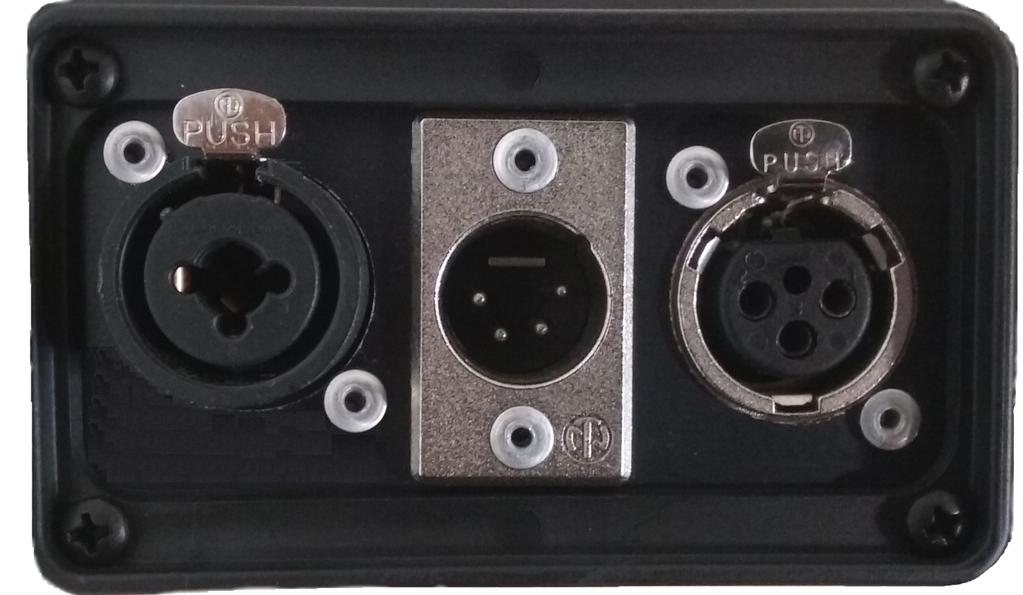 compact IFB system. Whether the program material is a local audio source or an IFB feed, it is inserted via the combo XLR/¼in. jack on the rear panel.