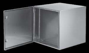ECIICATION Doors and body made of 14 gauge steel tainless steel enclosures made from Type 304 stainless steel Window made of.25-in.