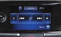 Playing Bluetooth Audio Play audio files from your compatible ipod or USB flash drive through your vehicle s audio system. Connecting Devices and Playing Audio Files 1.