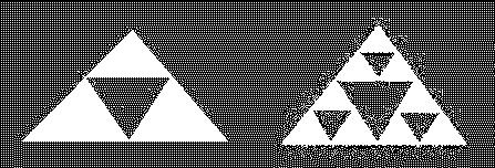 triangle and then forming 3 triangles (black) within the