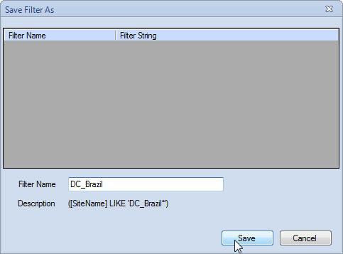 Part 4: Adding Costs and Working With Scenarios c. In Step 3 Select Filter, click Create Filter.
